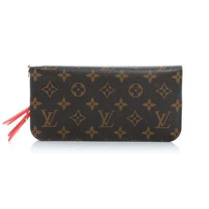 Louis Vuitton Monogram Kusama Waves Insolite Wallet Red 1 of 7