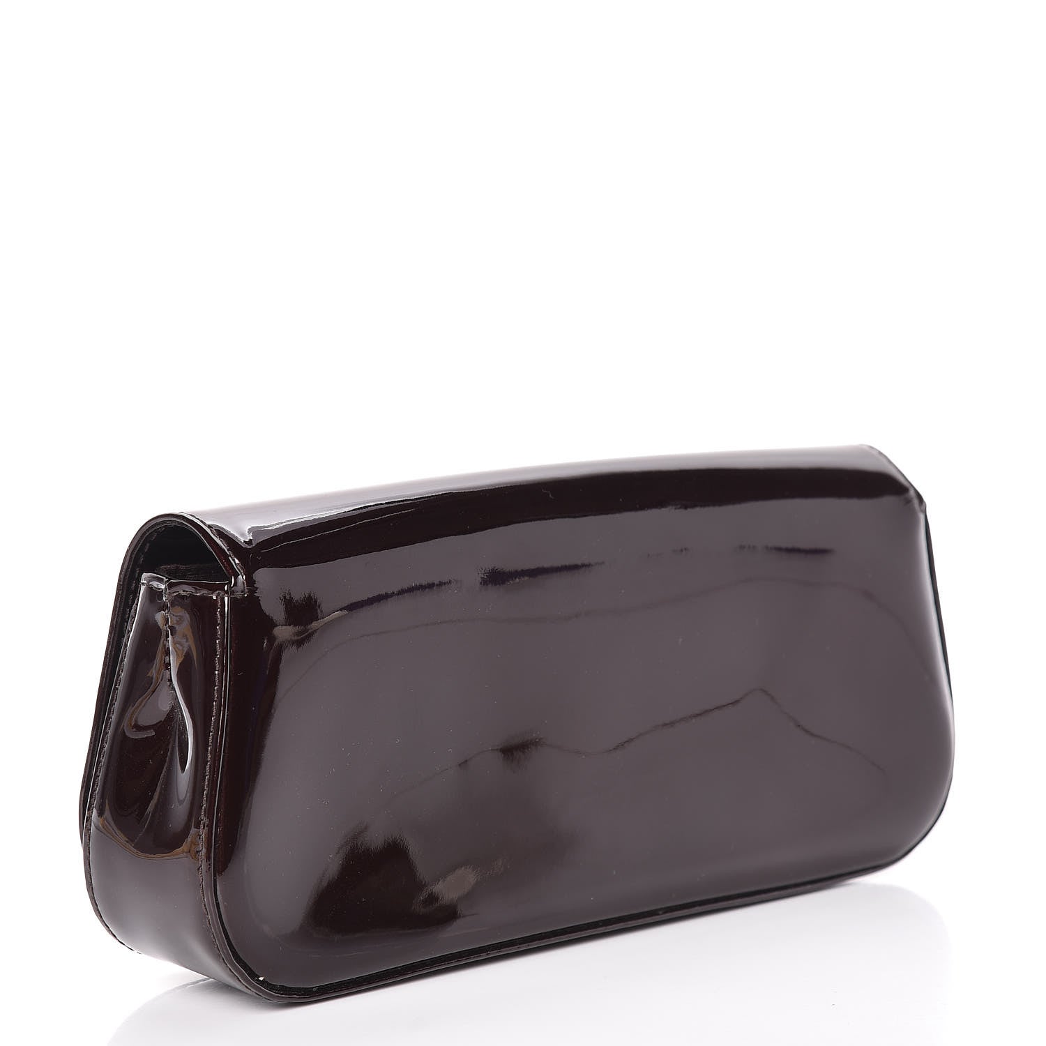 Louis Vuitton Patent Sobe Clutch Amarante 3 of 9
