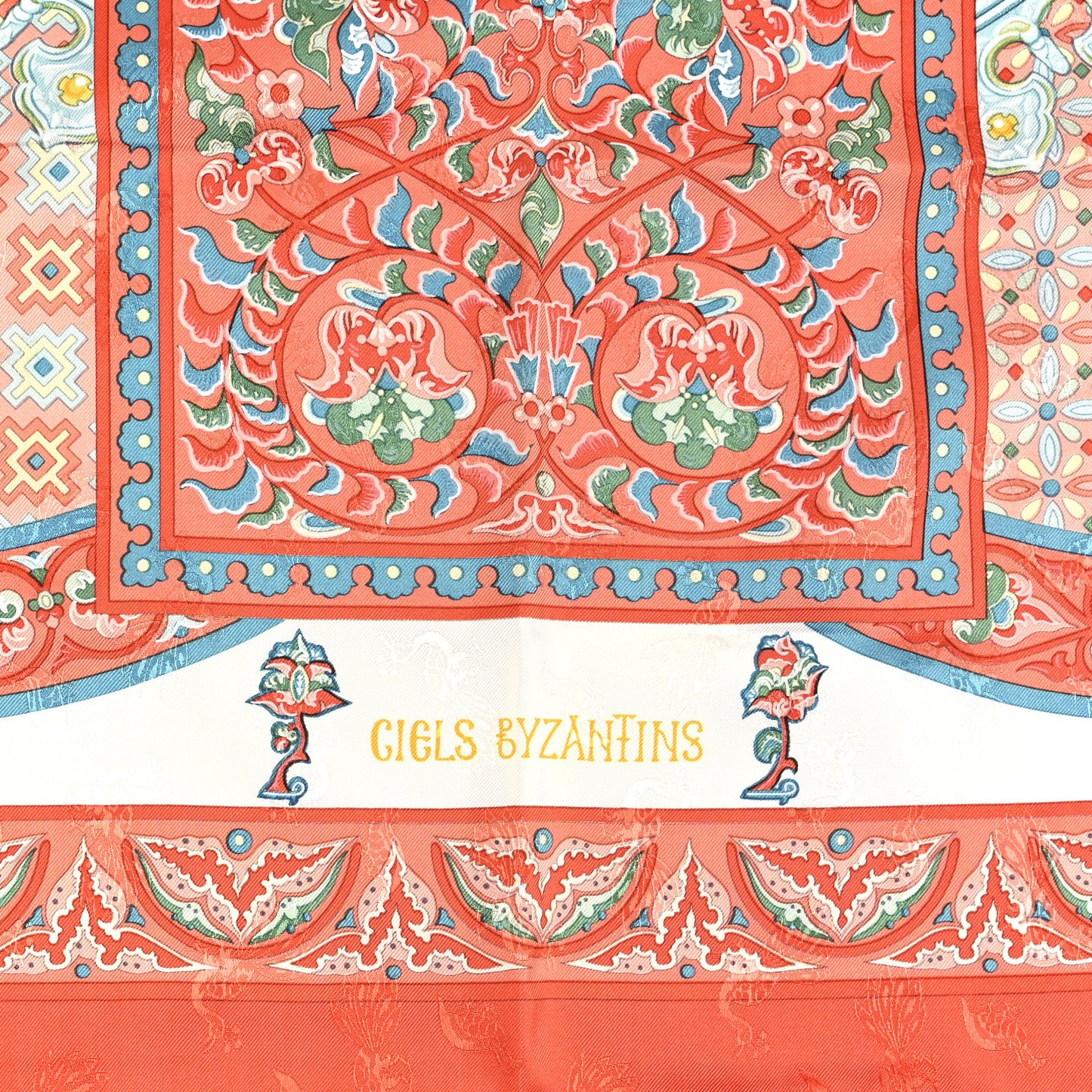 Silk Ciels Byzantins Scarf 90