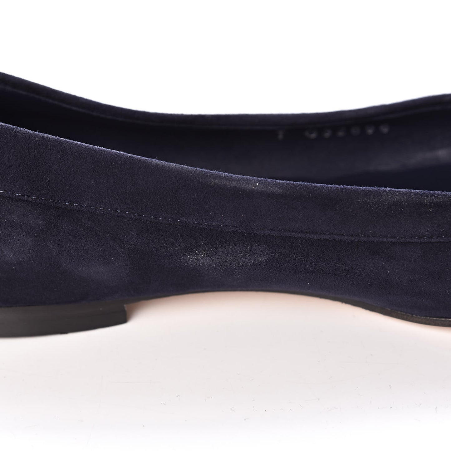 Kid Suede CC Flats 37.5 Navy