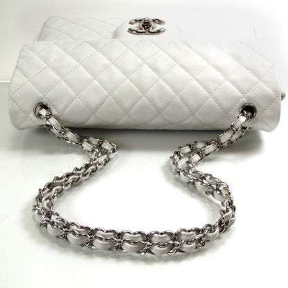 Chanel Caviar Jumbo Flap White 6 of 11