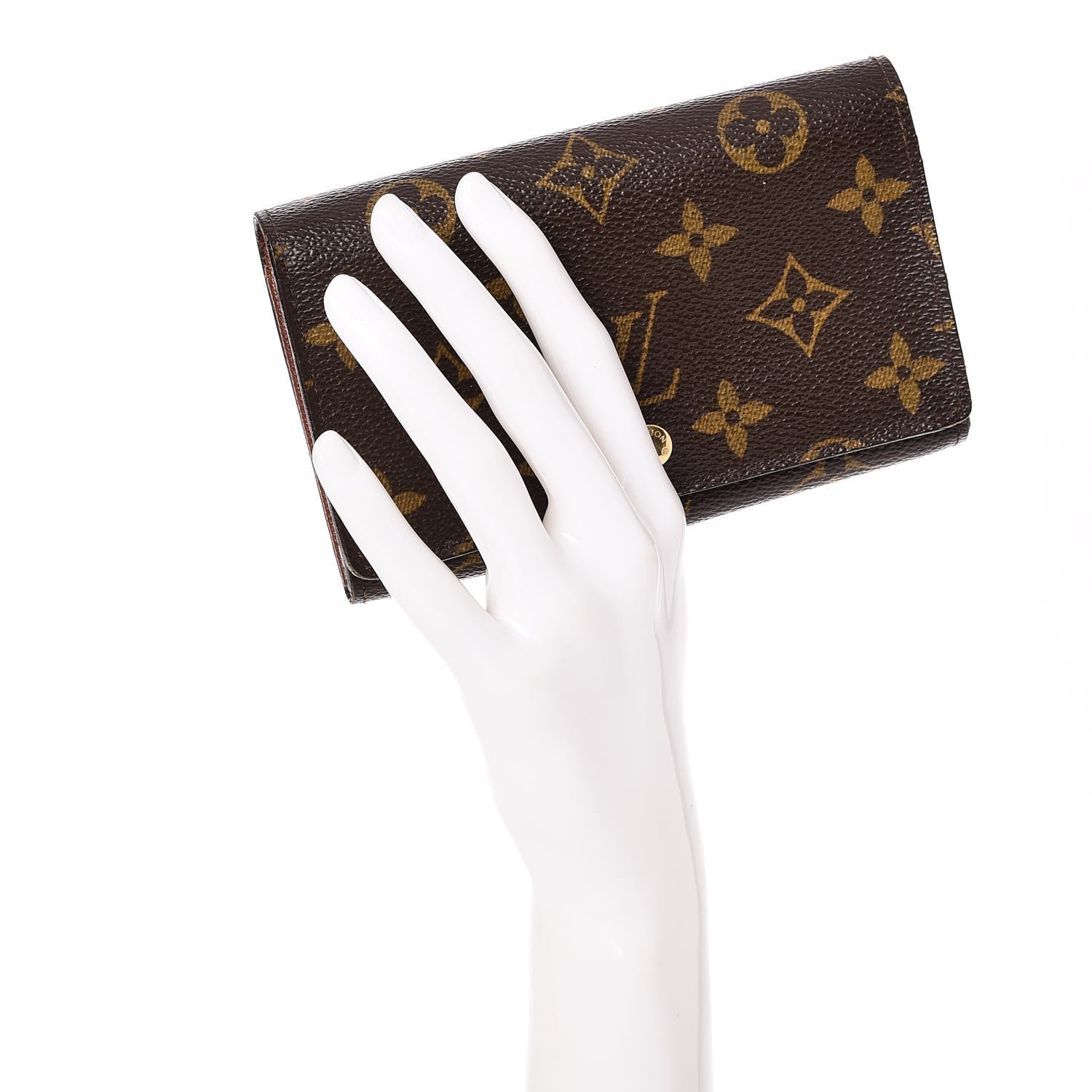 Louis Vuitton Monogram Porte-Monnaie Billets Tresor Wallet 2 of 10