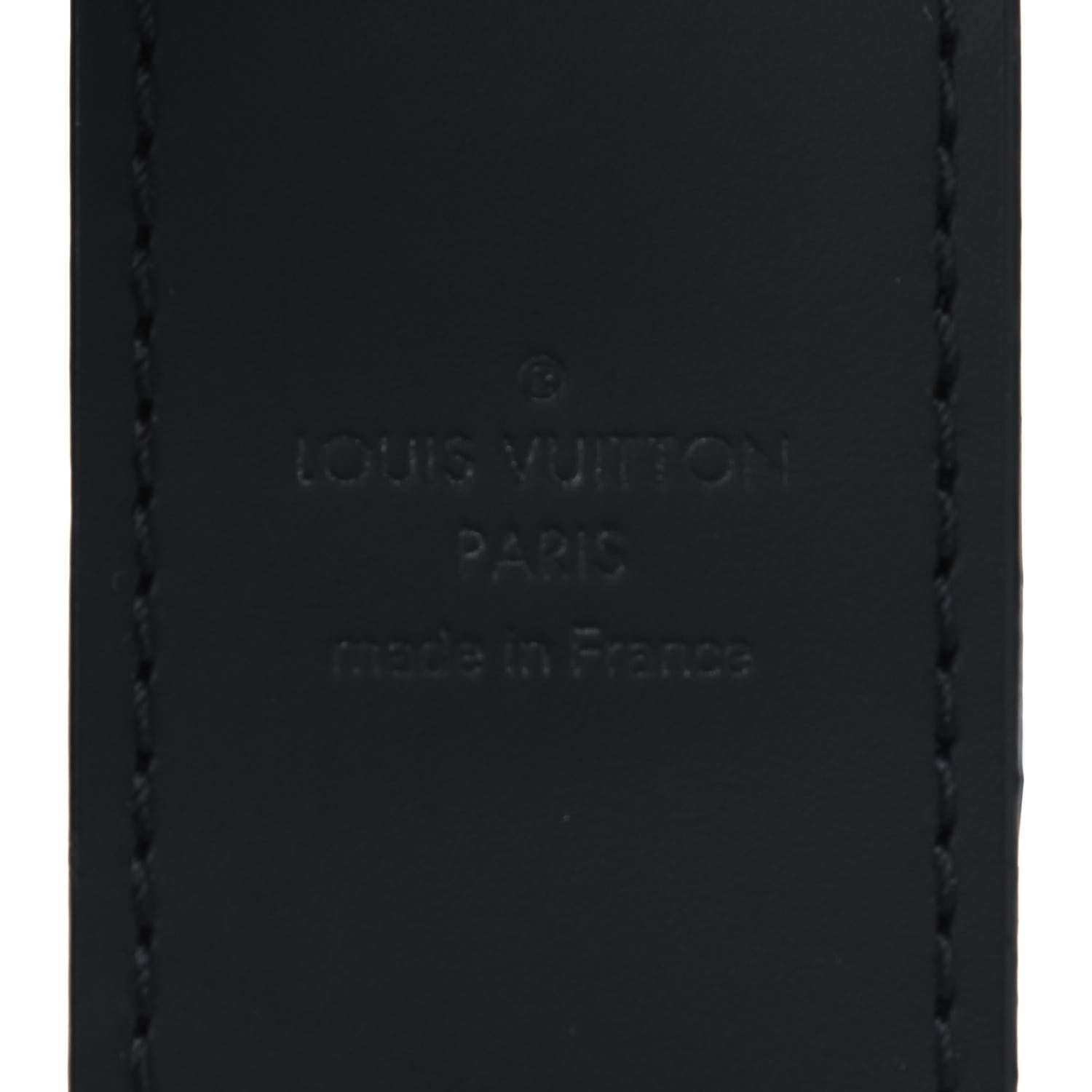 Louis Vuitton Calfskin Bracelet Black 7 of 7