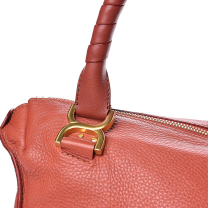 Chloe Calfskin Large Marcie Satchel Maple Leaf 18 of 19
