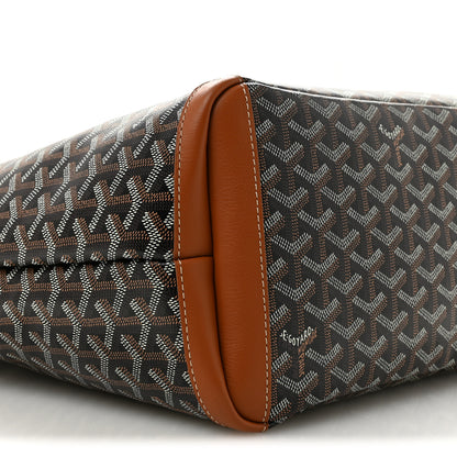 Goyard Goyardine Artois MM Black Gold 8 of 9