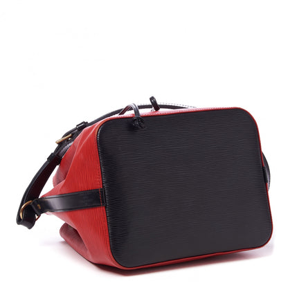 Louis Vuitton Epi Petit Noe Red Black 3 of 8