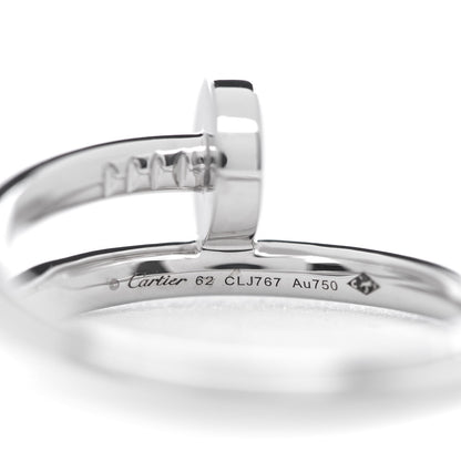 Cartier 18K White Gold Juste Un Clou Ring 62 10 4 of 5