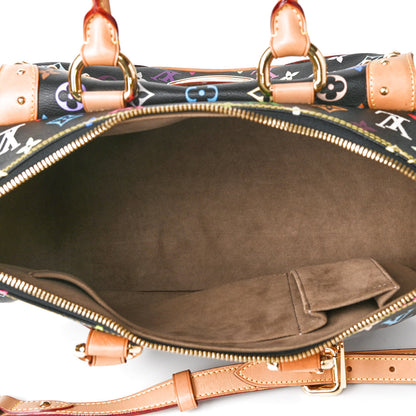 Louis Vuitton Monogram Multicolor Rita Black 5 of 9