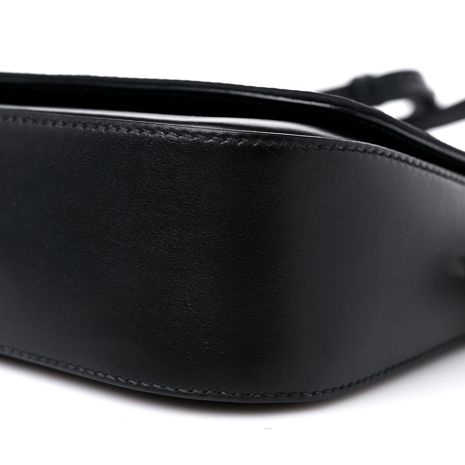 Prada Nylon Calfskin Identity Shoulder Bag Black 8 of 15