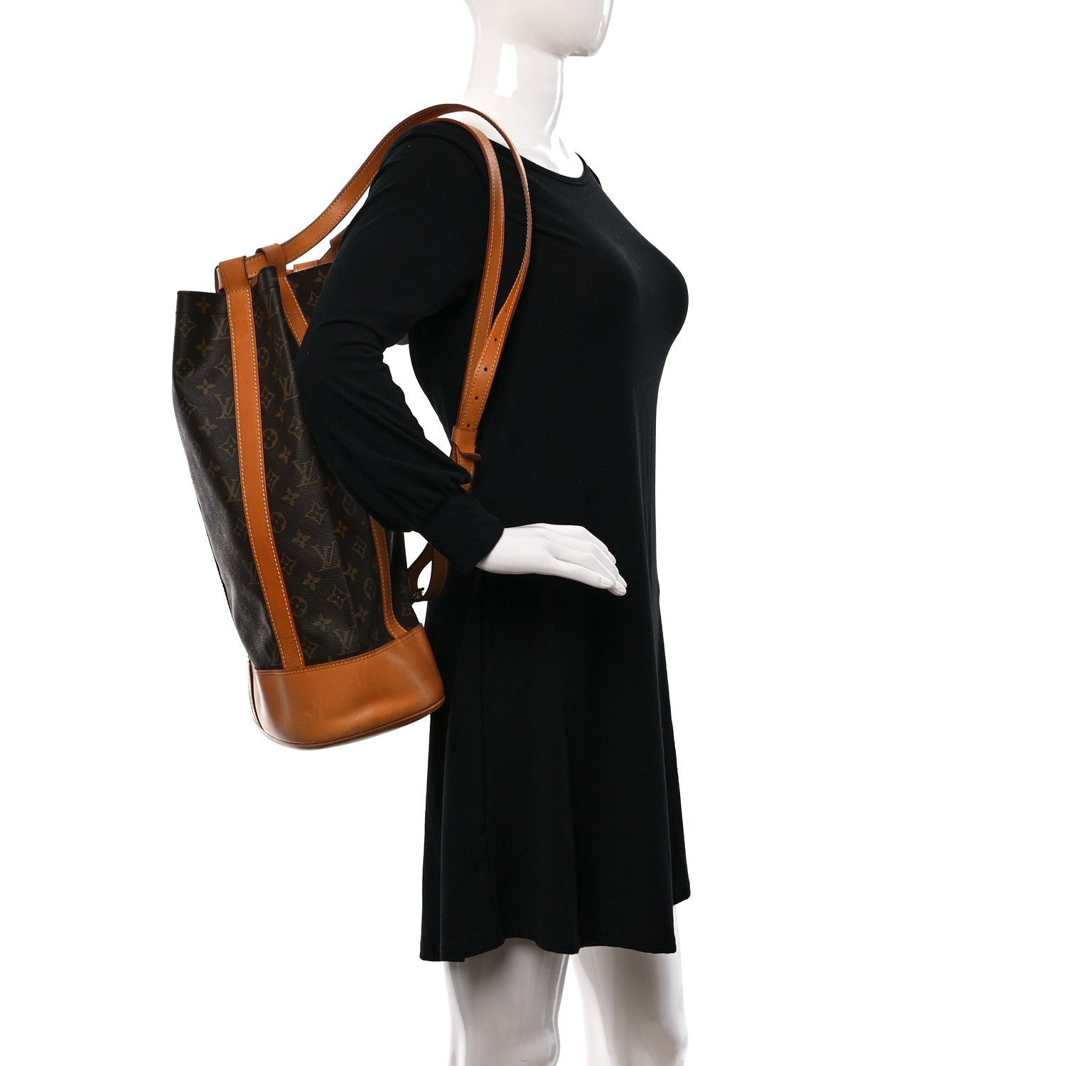 Louis Vuitton Monogram Randonnee GM Backpack 2 of 8