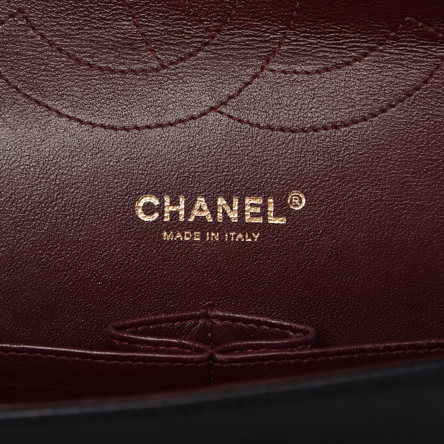 Lambskin Quilted Jumbo Double Flap Black