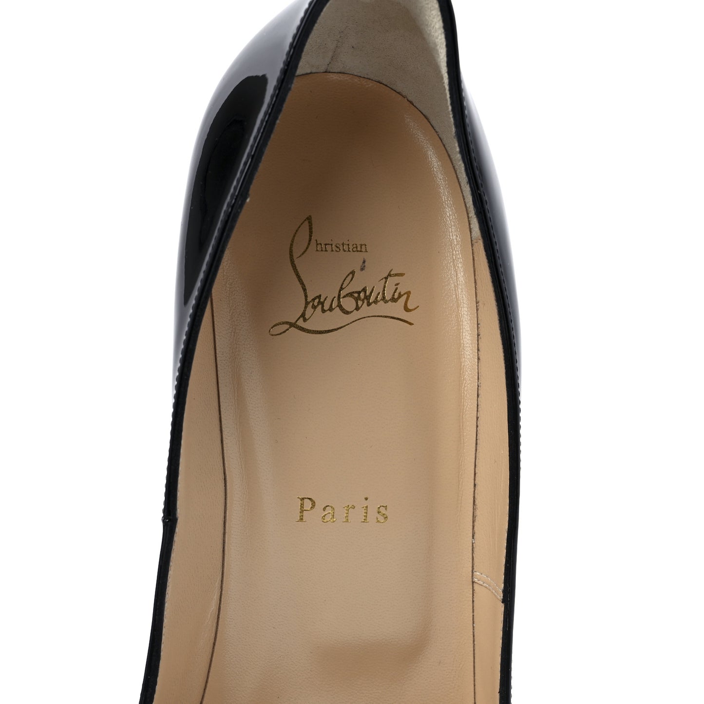 Patent New Very Prive 120 Pumps 40.5 Black Red