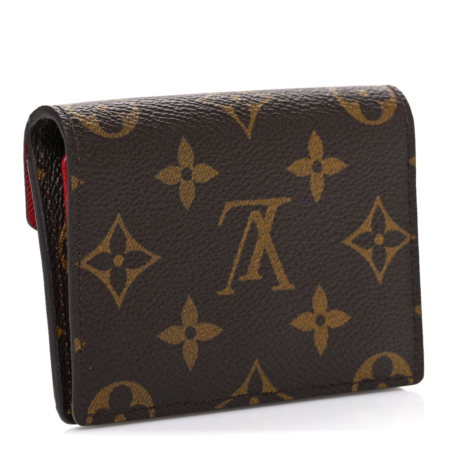 Monogram Compact Marie Wallet Rouge