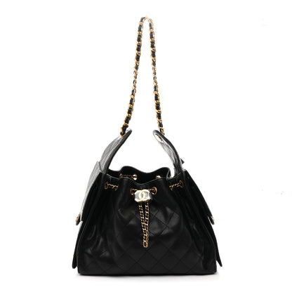 Chanel Caviar Quilted Small Chanel 25 Handbag Black 1 of 11
