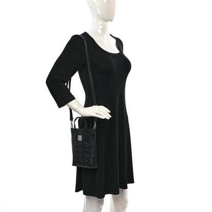 MCM Visetos X-Mini Aren Tote Black 2 of 8