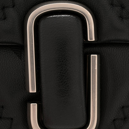 Marc Jacobs Calfskin Quilted J Marc Shoulder Bag Black 13 of 13