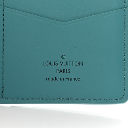 Louis Vuitton Damier Checkerboard Pocket Organizer Teal 6 of 6