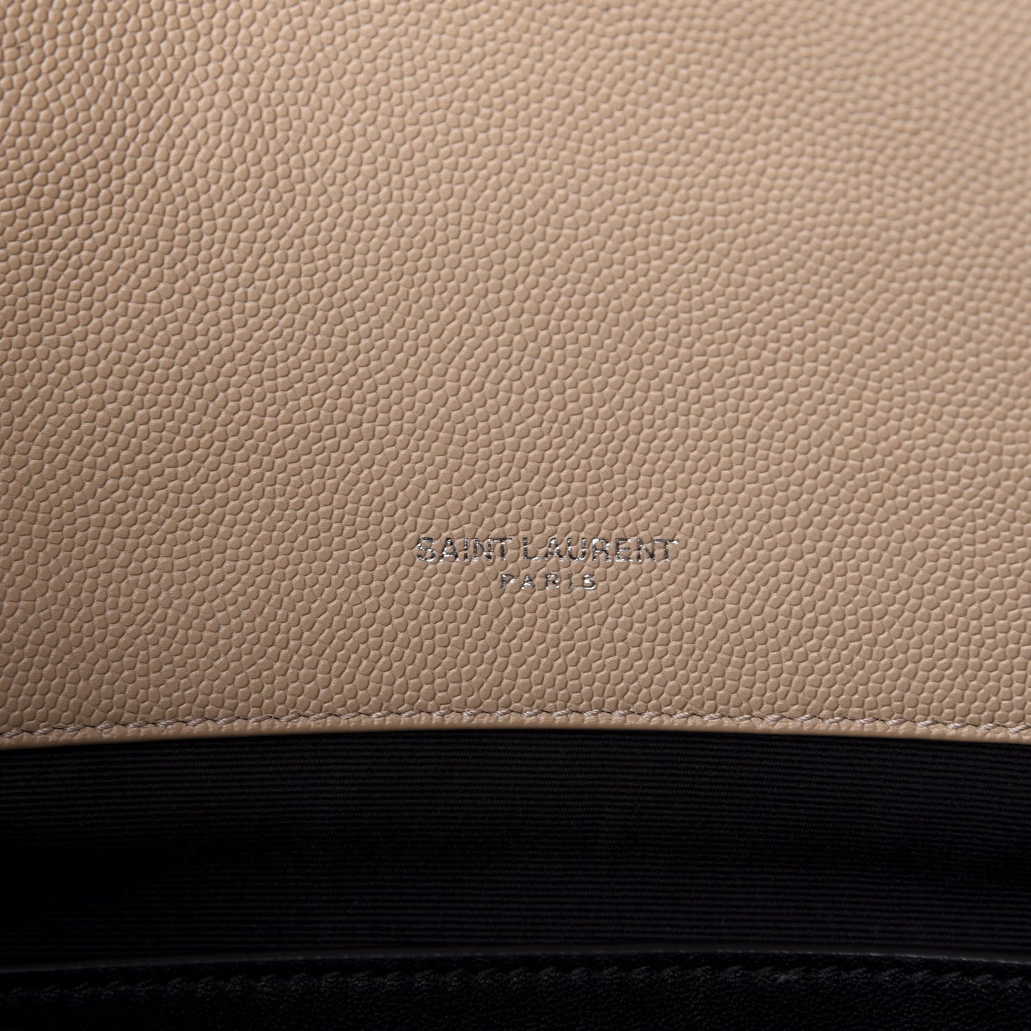 Grain De Poudre Medium West Hollywood Monogram Fold-Over Nude Powder
