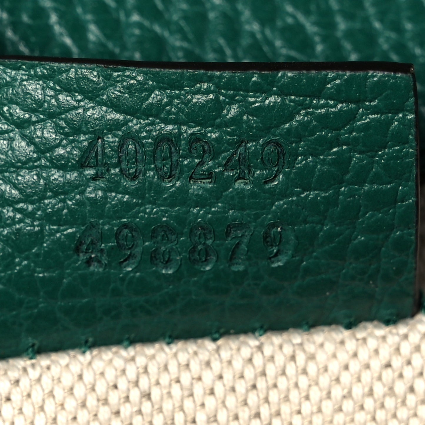 Pebbled Calfskin Small Dionysus Shoulder Bag Emerald