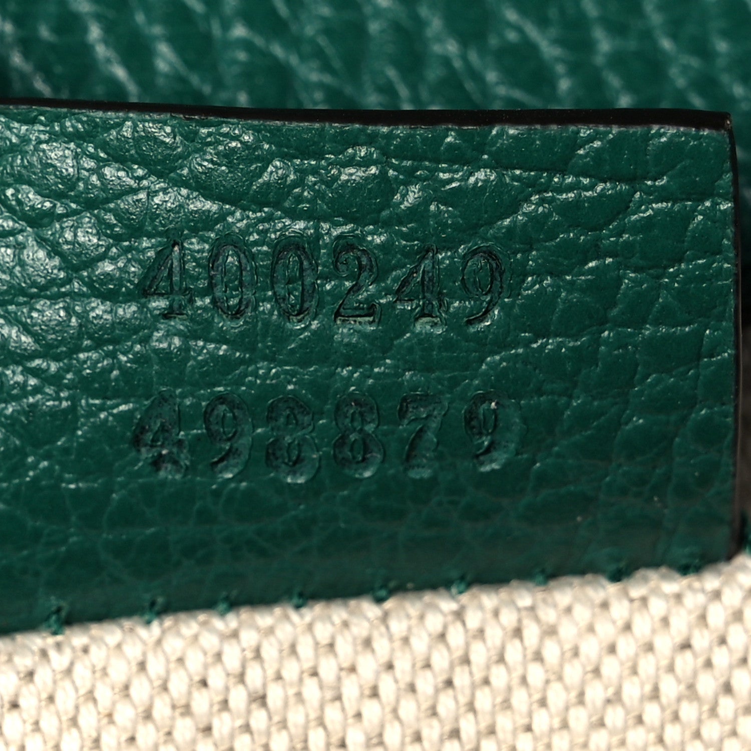 Gucci Pebbled Calfskin Small Dionysus Shoulder Bag Emerald 8 of 11