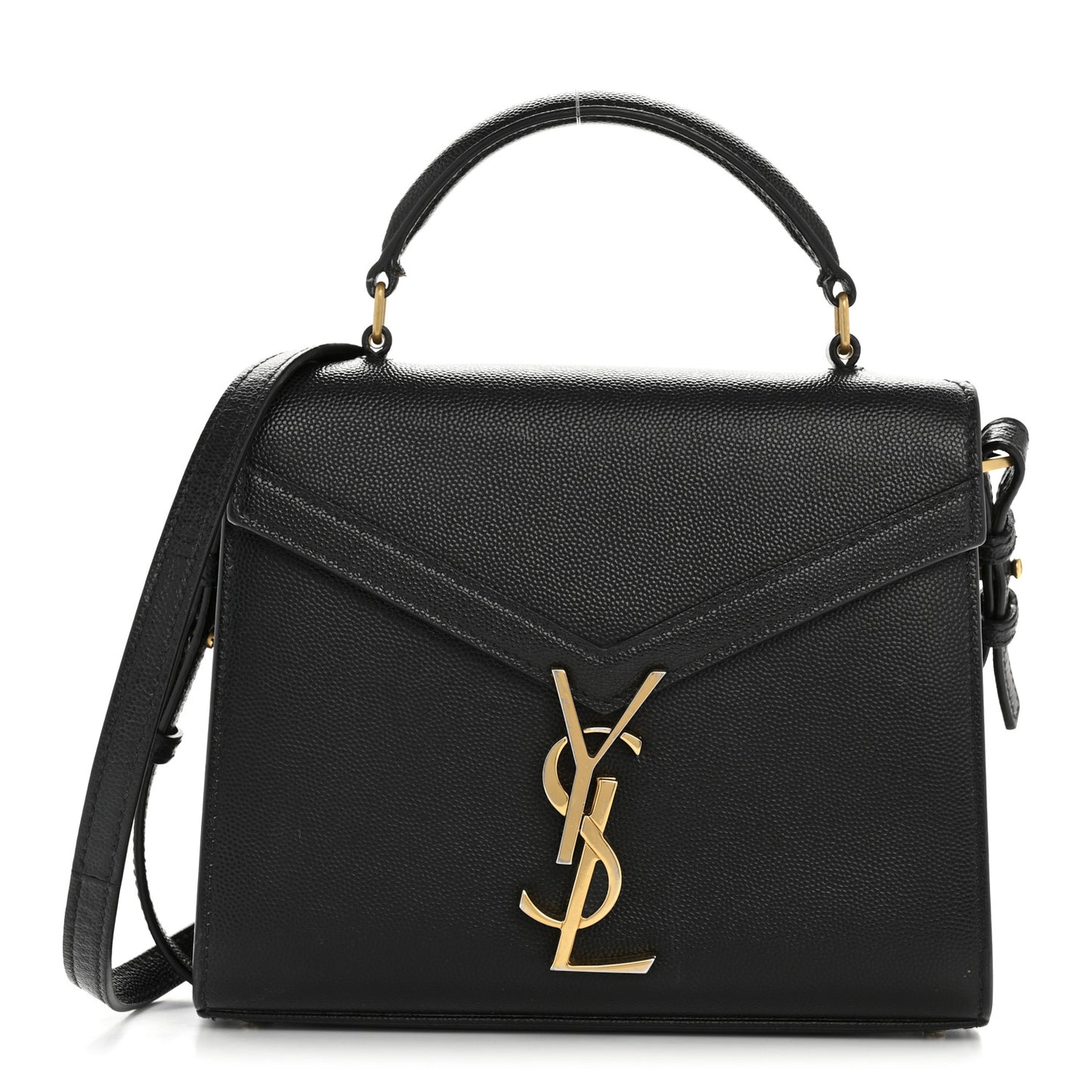 Grain de Poudre Mini Classic Monogram Cassandra Top Handle Black