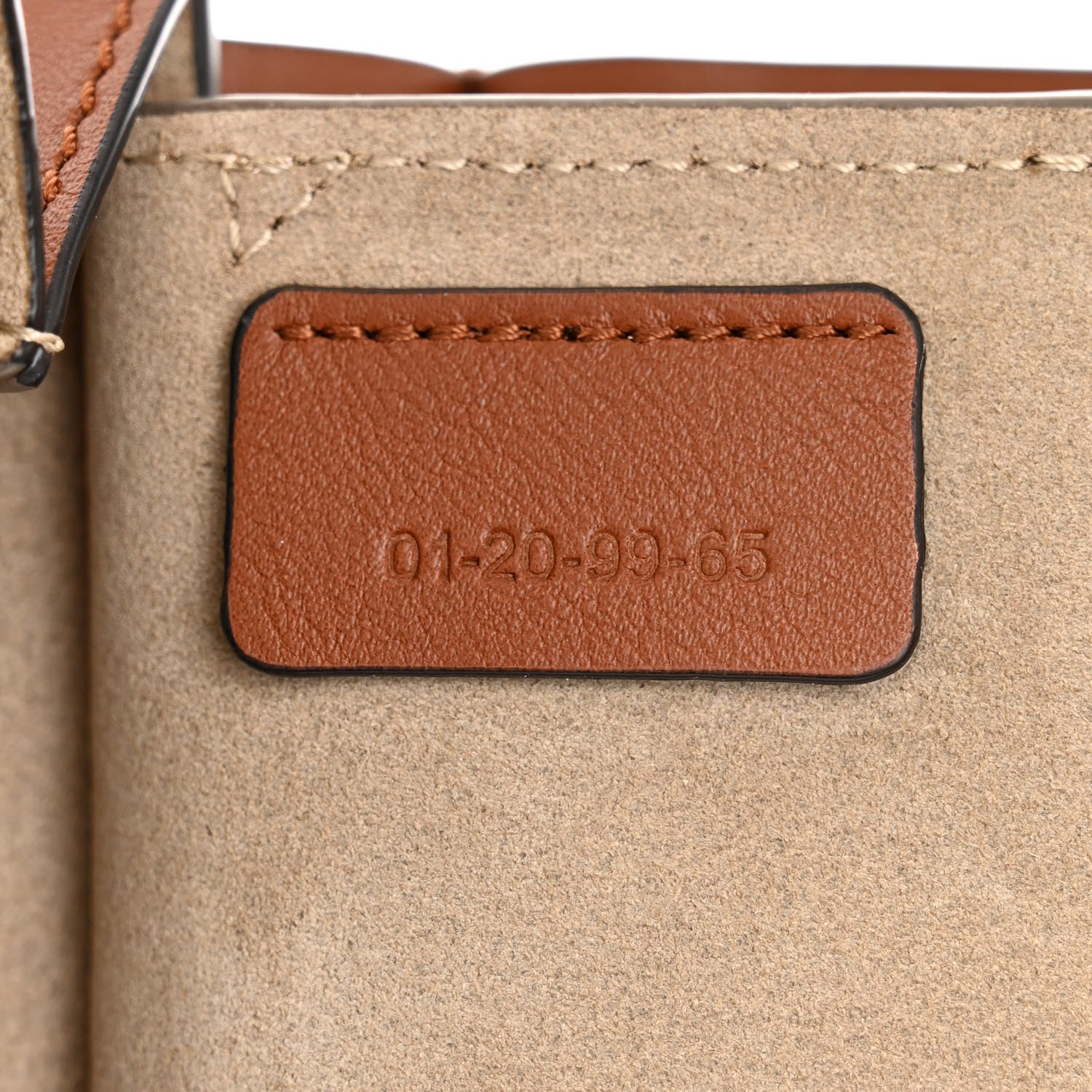 Chloe Suede Calfskin Mini Faye Bracelet Bag Tobacco 7 of 10