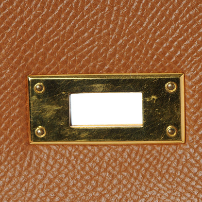 Hermes Courchevel Kelly Sellier 28 Gold 20 of 37