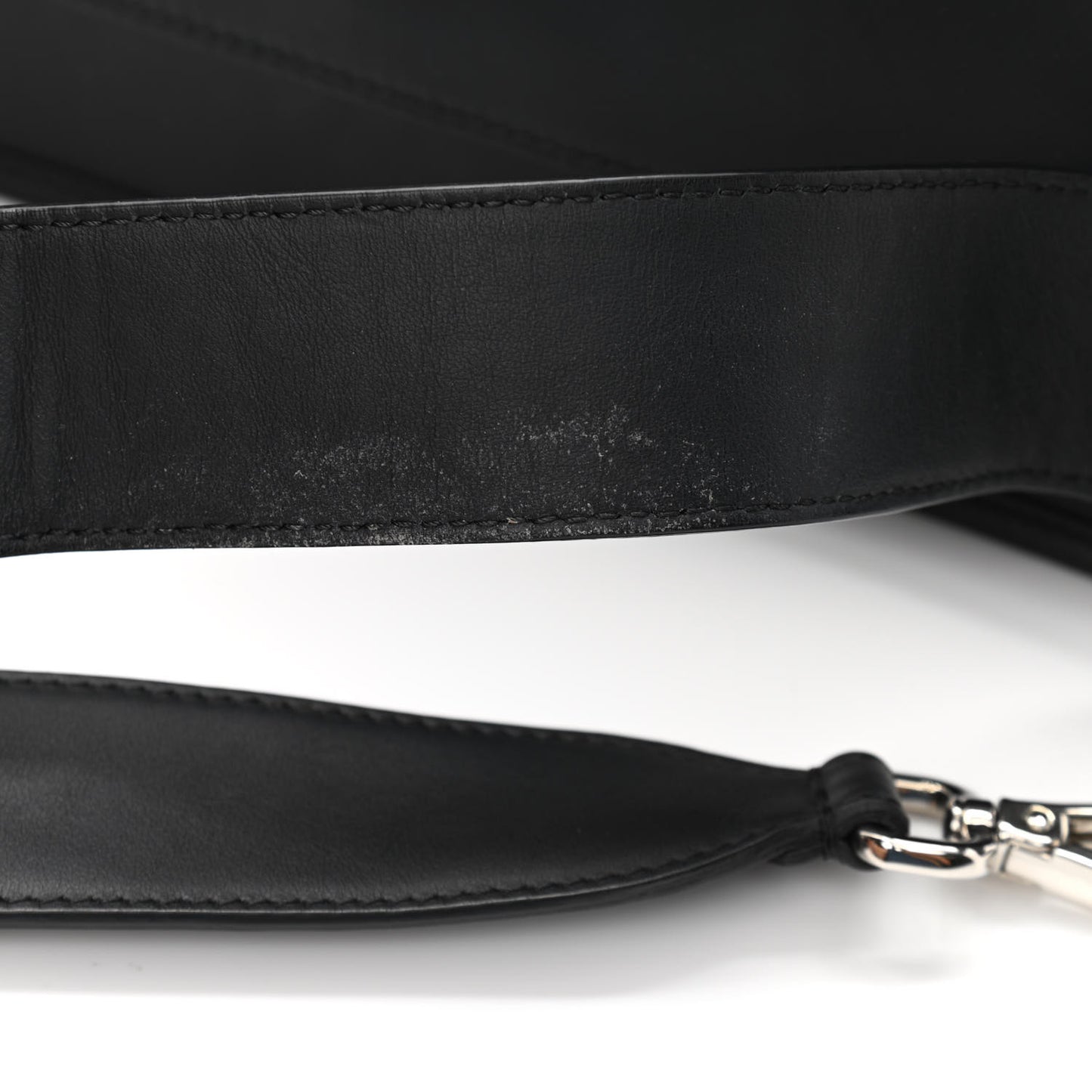 Vitello Century Opaco F is Fendi Kan I Shoulder Bag Black