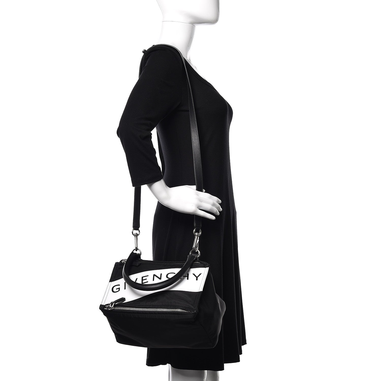 Givenchy Nylon Small Logo Pandora Black 2 of 11