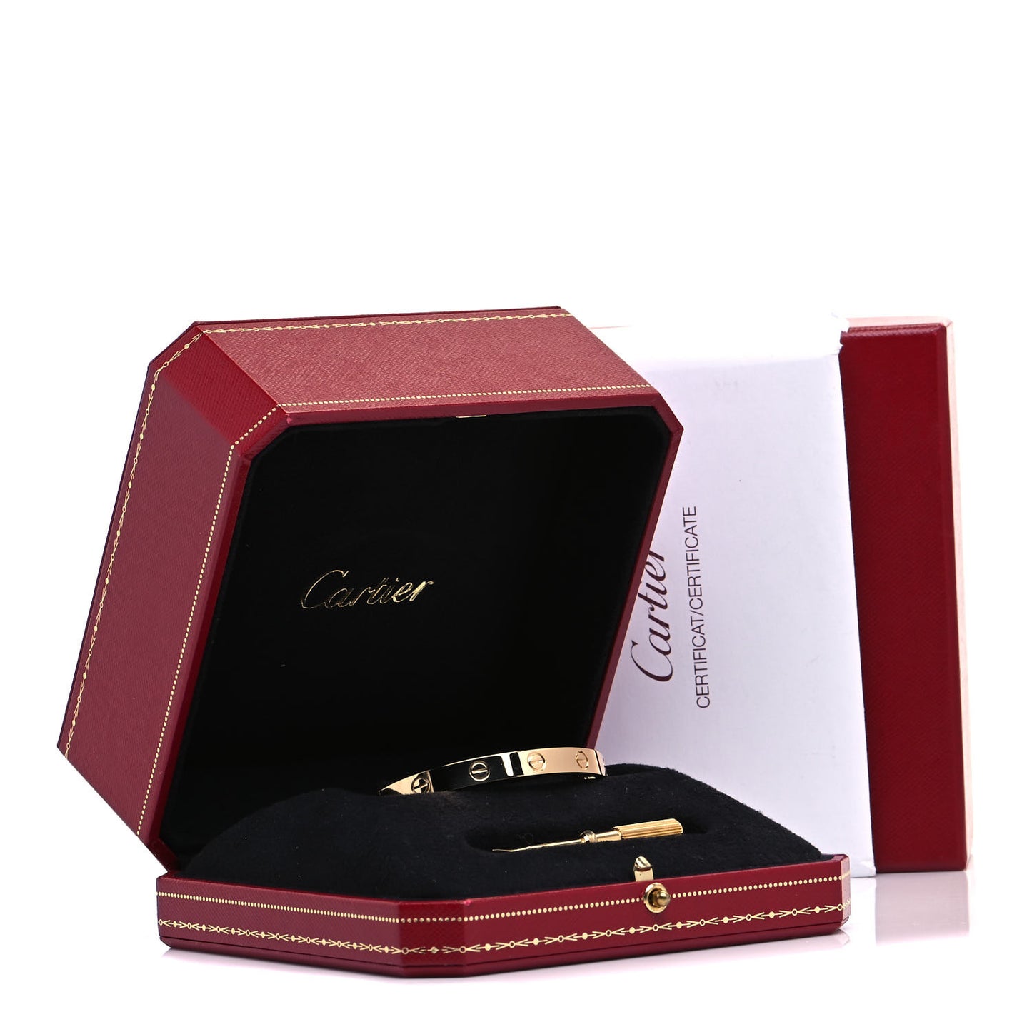 18K Yellow Gold LOVE Bracelet 16