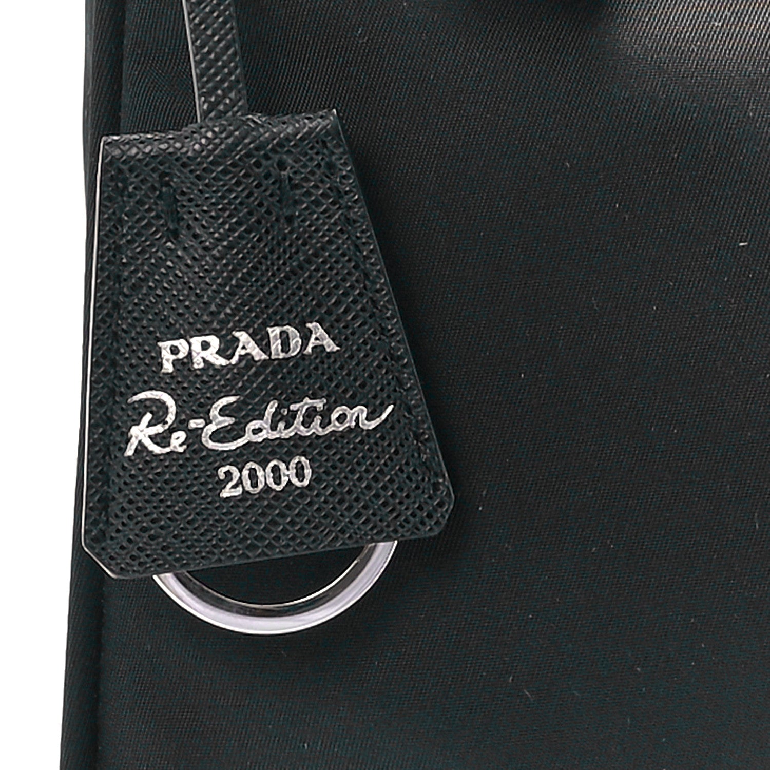 Prada Tessuto Nylon Mini Re-Edition 2000 Bag Black 8 of 12