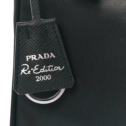 Prada Tessuto Nylon Mini Re-Edition 2000 Bag Black 8 of 12