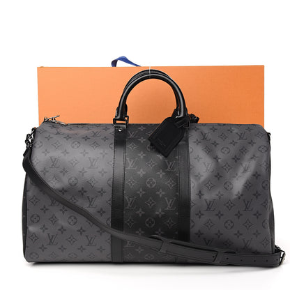 Louis Vuitton Reverse Monogram Eclipse Keepall Bandouliere 50 10 of 10