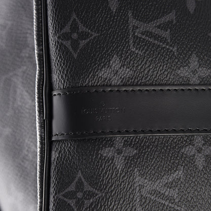 Louis Vuitton Monogram Eclipse Keepall Bandouliere 45 8 of 10