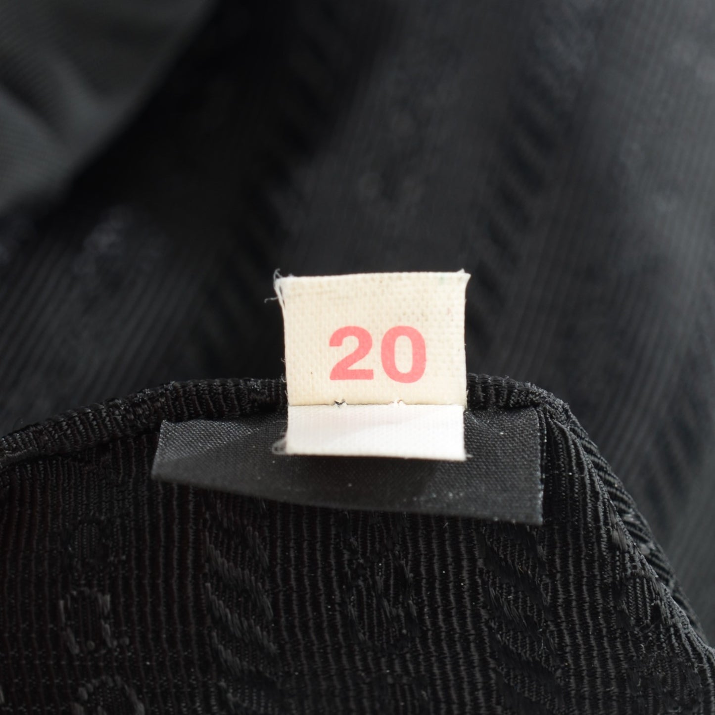 Tessuto Nylon Gaufre Tote Nero Black