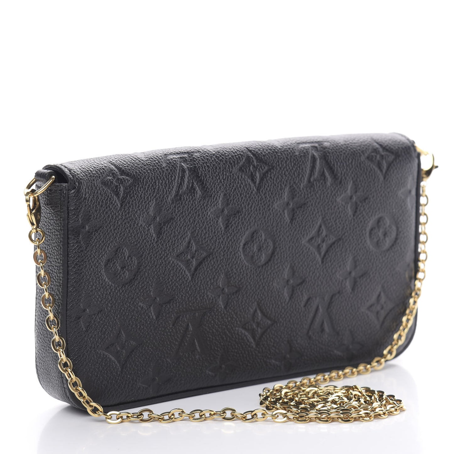 Empreinte Pochette Felicie Chain Wallet Black