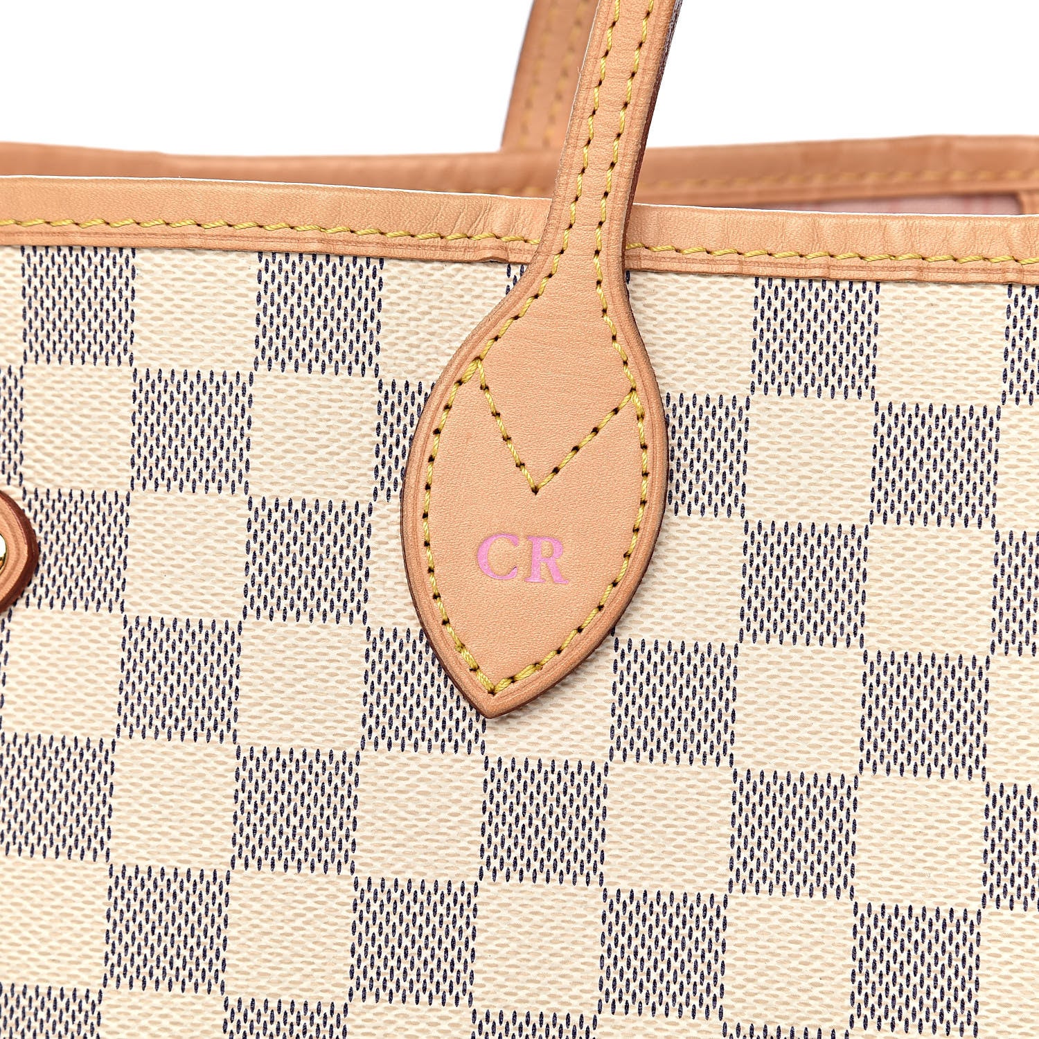 Louis Vuitton Damier Azur Neo Neverfull MM Rose Ballerine 11 of 11