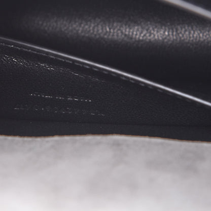 Saint Laurent Specchio Calfskin Striped Medium Monogram Sunset Dark Silver 6 of 7