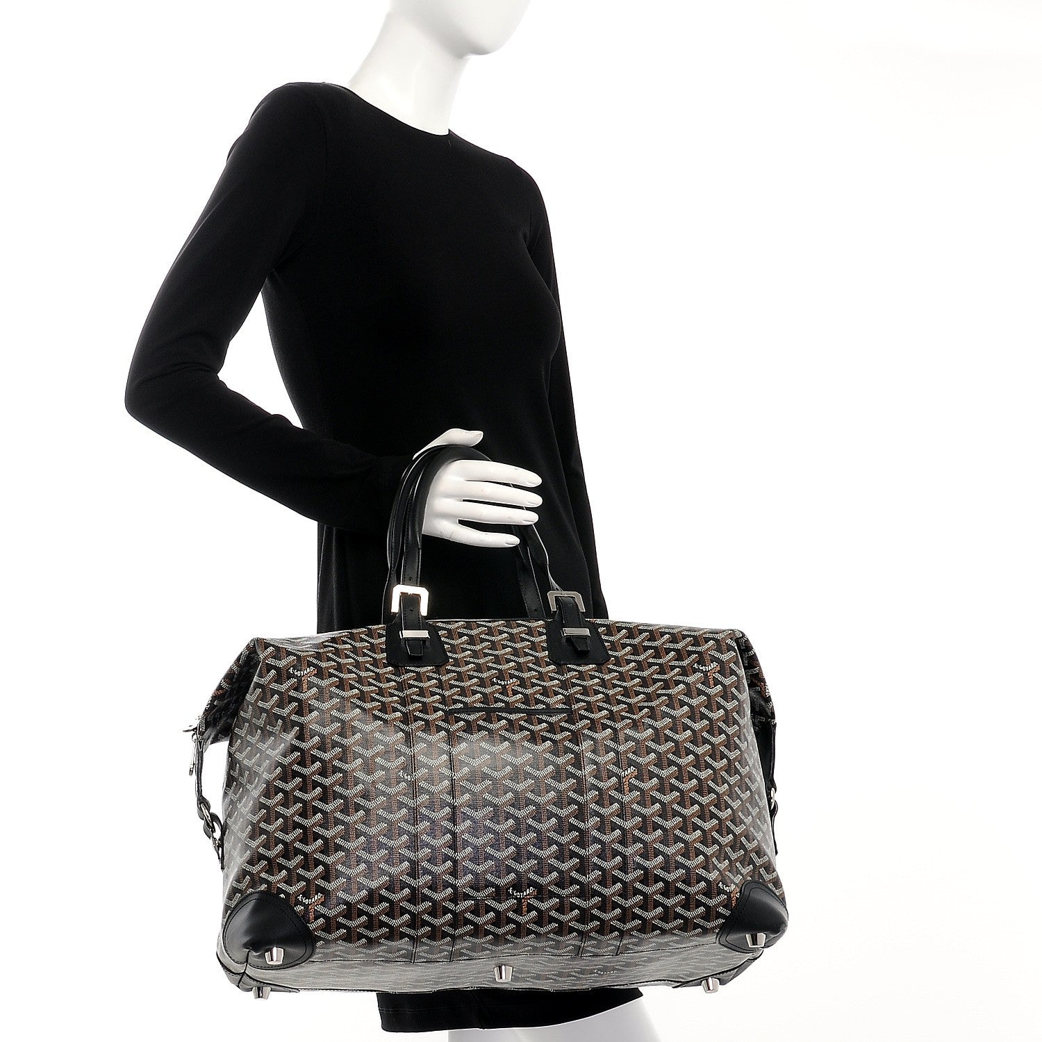Goyard Goyardine Boeing 45 Black 2 of 15