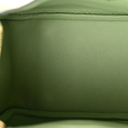 Hermes Swift Mini Lindy 20 Vert Criquet 12 of 14