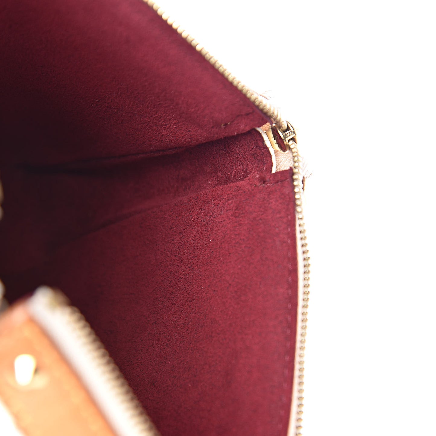 Monogram Multicolor Pochette Accessories White