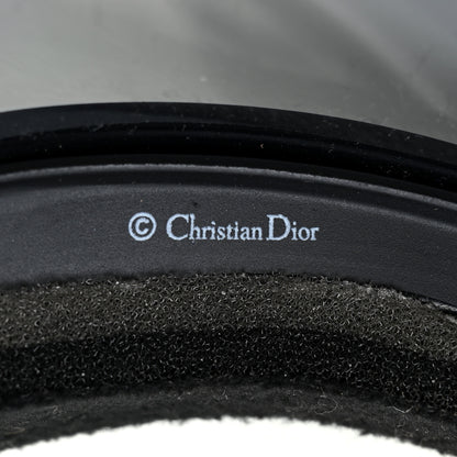 Christian Dior Mirrored DiorClub1 Sun Visor Black 5 of 6