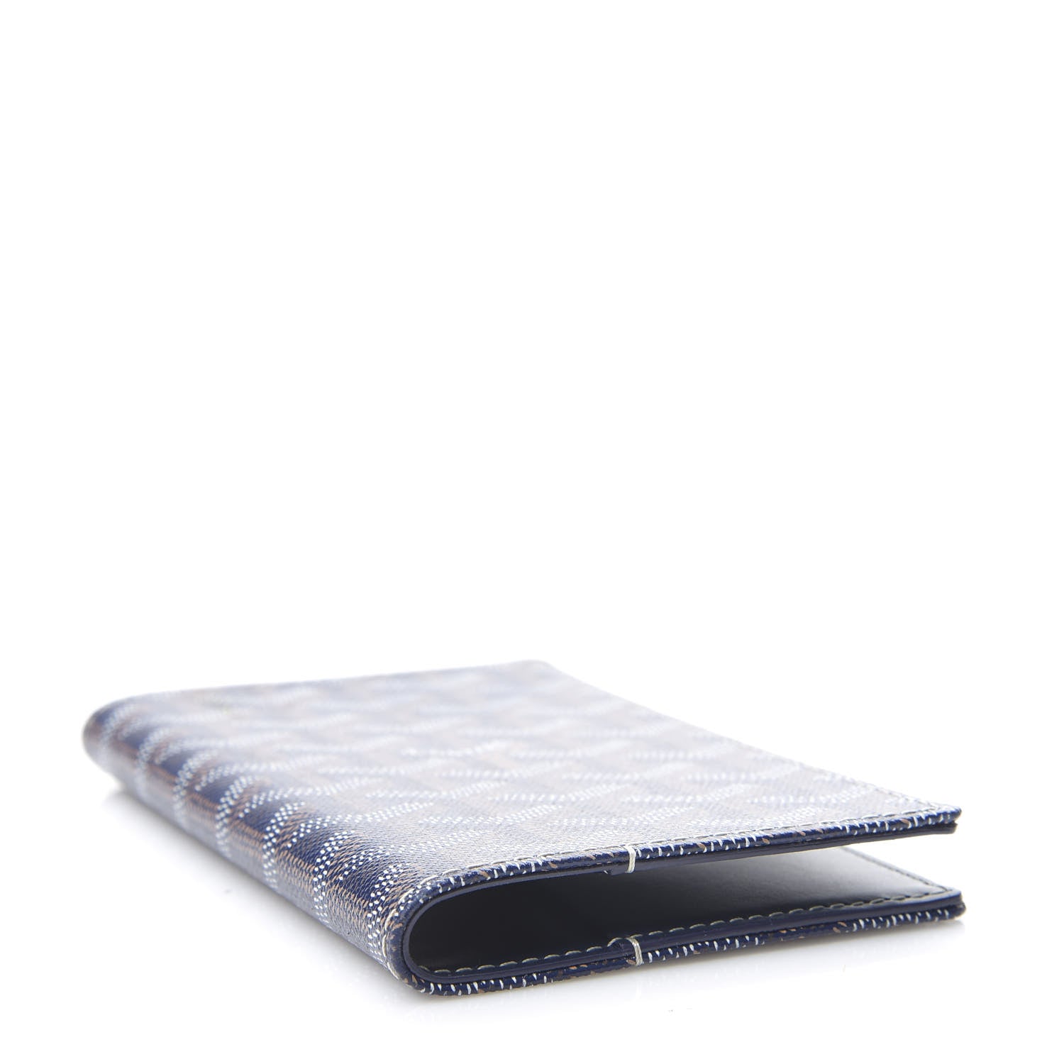 Goyard Goyardine Passport Holder Navy 3 of 5