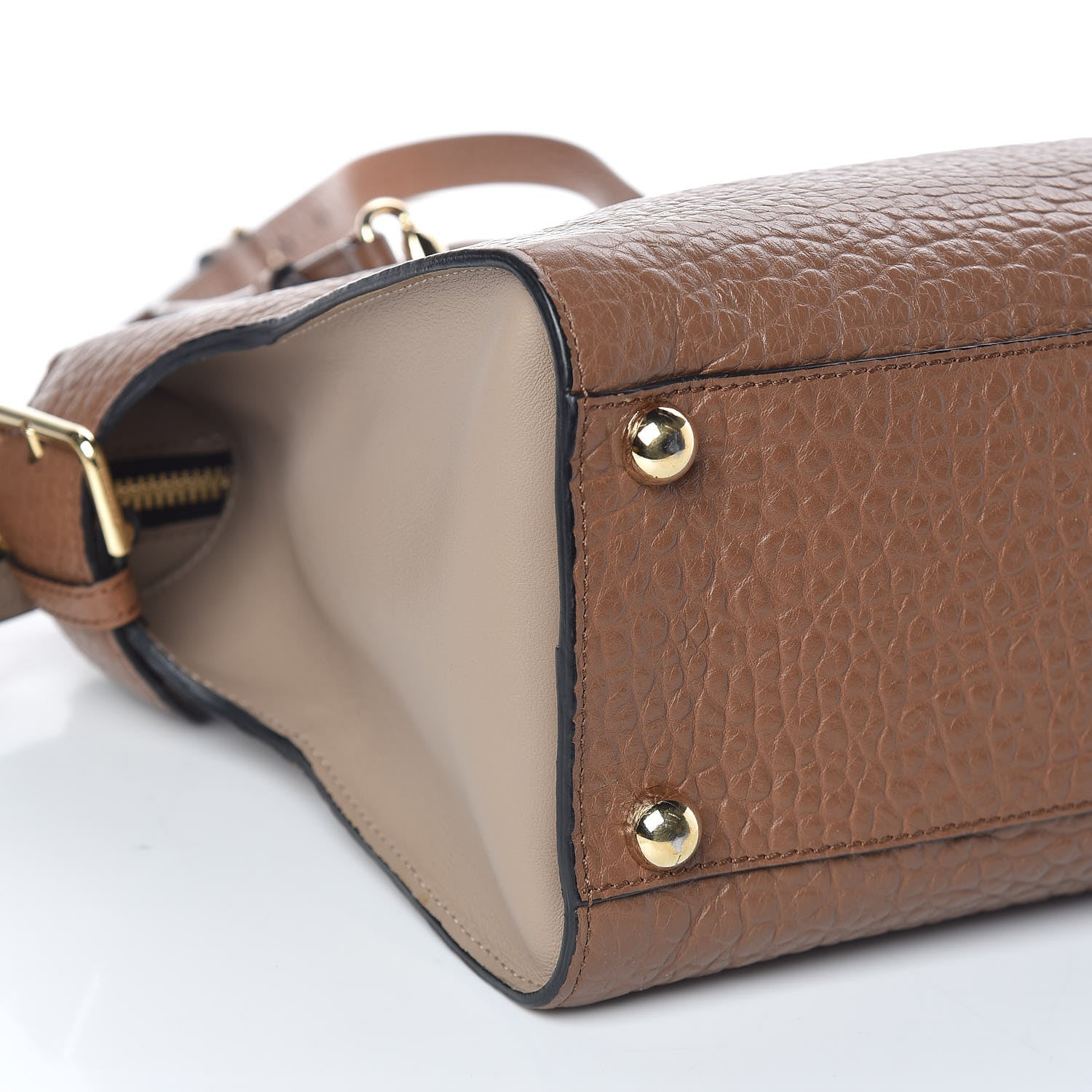 Burberry Signature Grain Medium Gainsborough Sepia Brown Honey 8 of 11