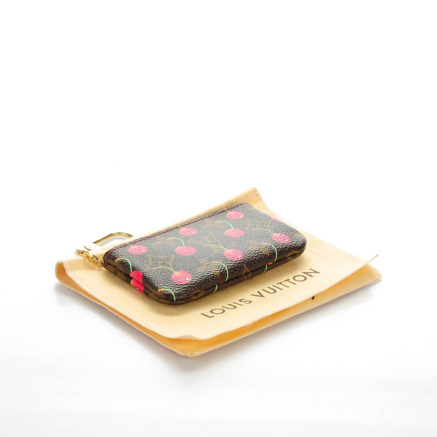 Monogram Cerises Key Pouch