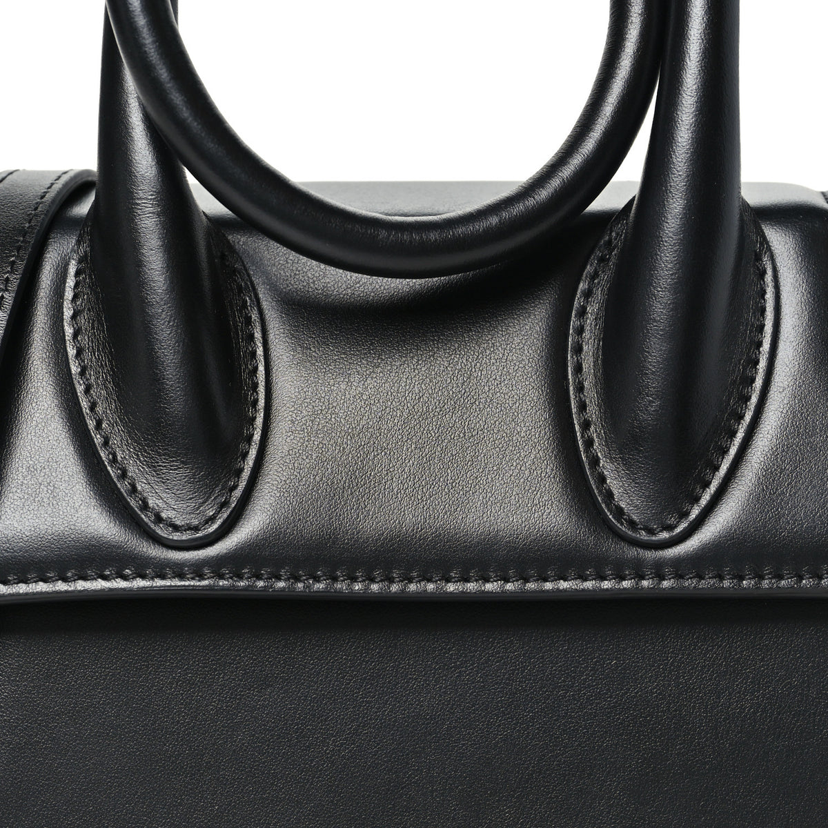 Jacquemus Smooth Calfskin Le Chiquito Noeud Black 7 of 9