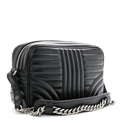 Prada Soft Calfskin Diagramme Camera Bag Black 3 of 10