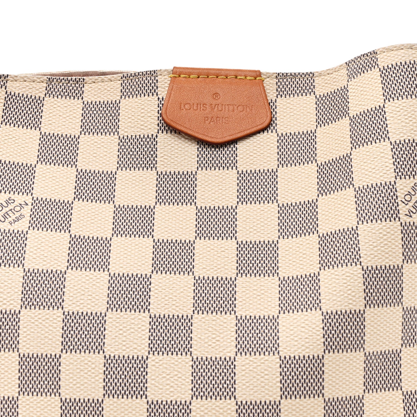 Damier Azur Graceful PM Rose Ballerine
