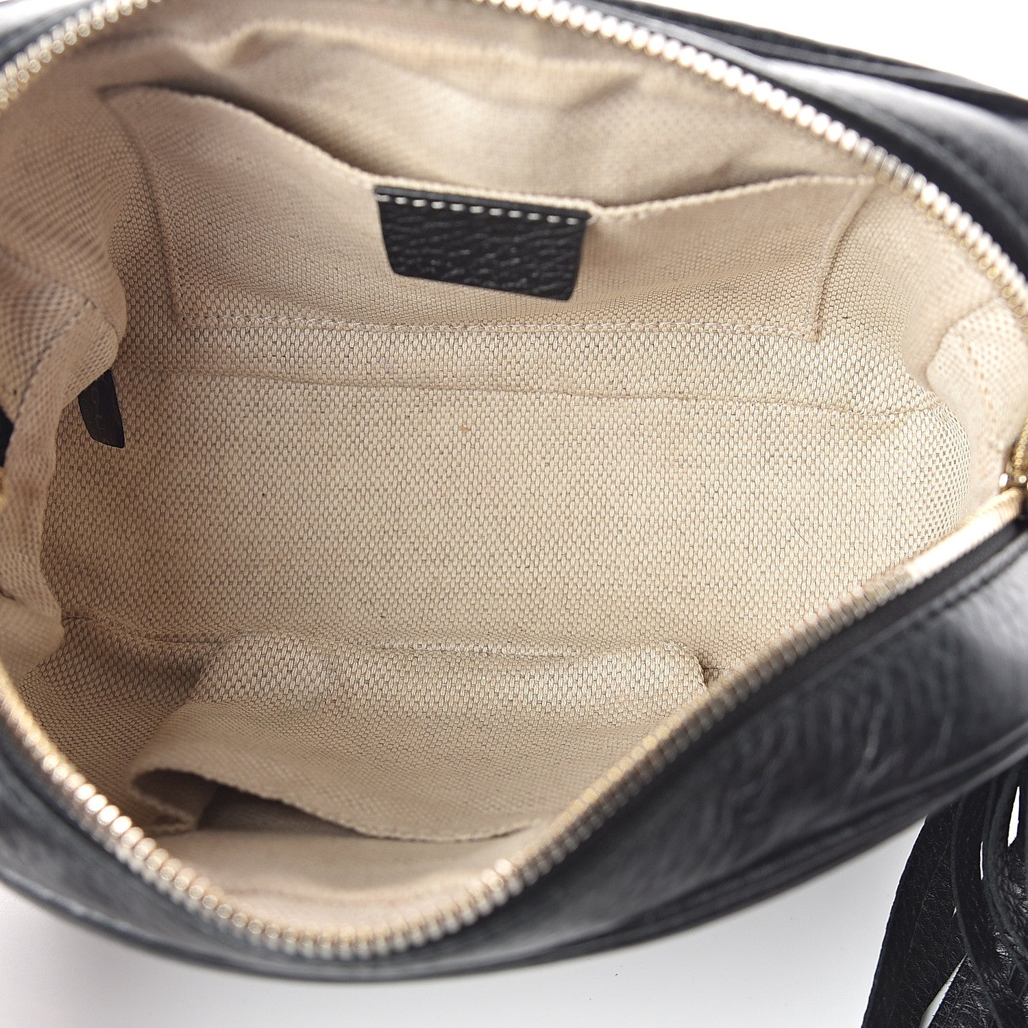 Gucci Pebbled Calfskin Small Soho Disco Bag Black 4 of 7