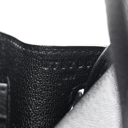 Hermes Togo Birkin 25 Black 6 of 10